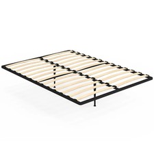 Sommier cadre métal à lattes