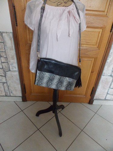 Sac main femme aspect peau - femme,