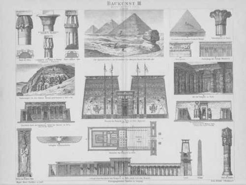 égyptien baukunst pyramides - Égyptien,