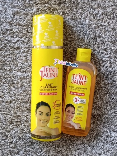 Teint jaune lait huile - &,