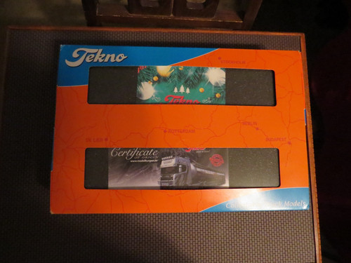 Tekno 72802 tankcargo scania - 72802,