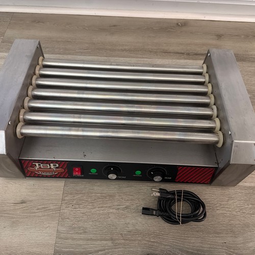 Hot dog roller machine cooker - dog,
