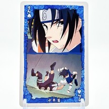 Cartes à jouer Naruto Shippuden #2 Sasuke Uchiha Jump Anime Japan F/S Vintage