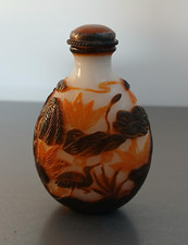 Tabatière chinoise en verre