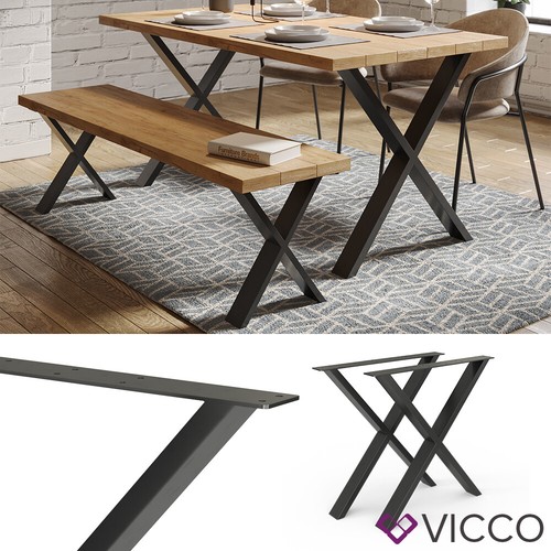 Pieds table vicco - de, loft