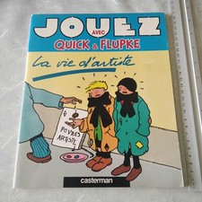 livre jeux QUICK ET FLUPKE
