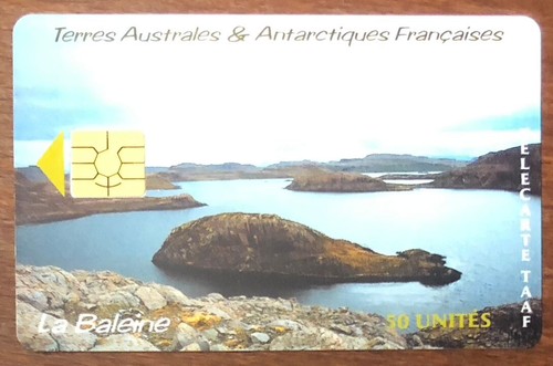 Taaf baleine télécarte - la,