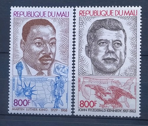 Timbres république mali - du,