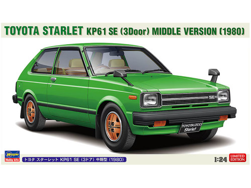 Hasegawa toyota starlet kp61 - toyota,