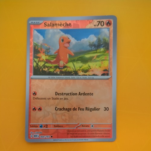 Carte pokemon salameche - carte,