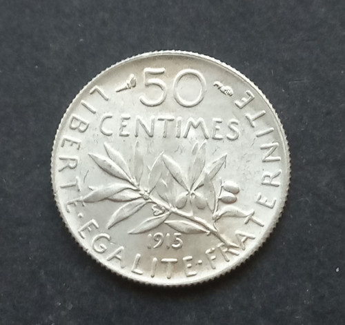 588 50 centimes semeuse - ,
