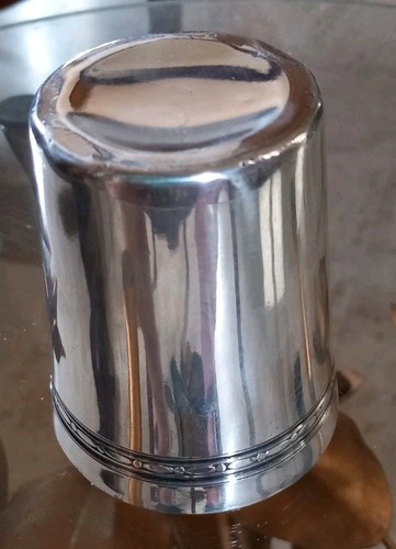 Timbale métal argenté - timbale, en