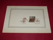 Old voiture cheval - voiture, a