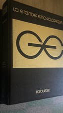 LOT OU DÉTAIL : LA GRANDE ENCYCLOPEDIE LAROUSSE 20 VOLUMES (+2)1971