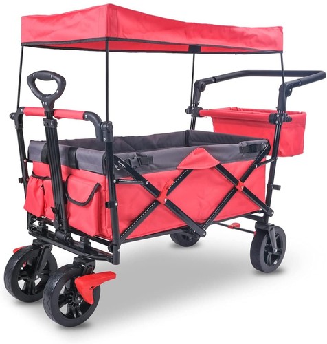 Chariot main avec toit - chariot,