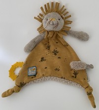 🌟Doudou Plat Mouchoir Lion