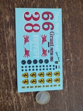 DECALCOMANIE DECALS ANCIEN WRC