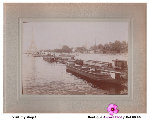 Paris 1890 quais seine - paris, de