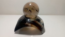 135g SPHÈRE  EN QUARTZ  FUMÉ
