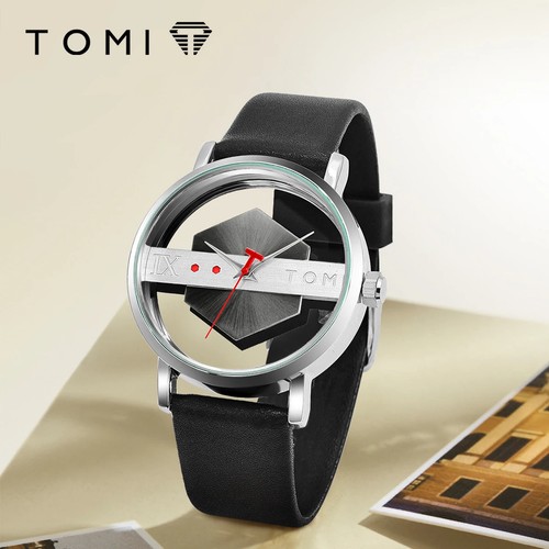 Montre homme ronde - ronde, aiguilles