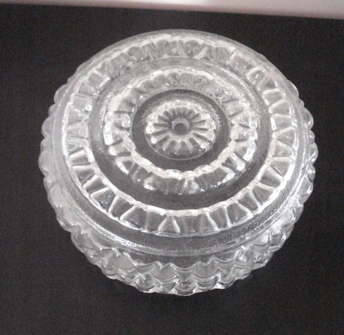 Plafonnier verre vintage - en,
