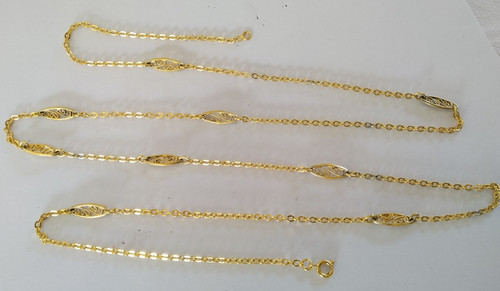 Ancien collier sautoir - ancien, argent