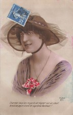 CP FEMME ELEGANTE CHAPEAU