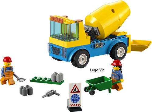 Lego 60325 city - cement, mixer
