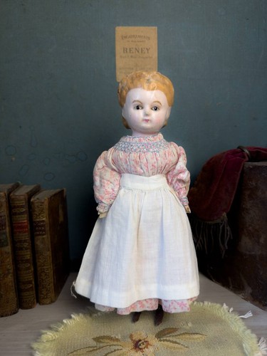 Poupée ancienne papier - poupée,
