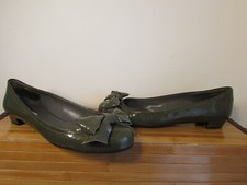 ballerines miu miu cui verni kaki 39,5