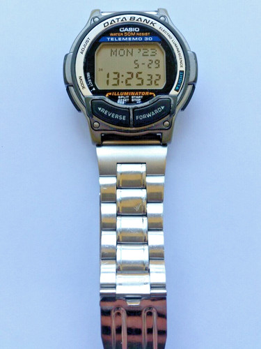 Montre casio 34h data bank - db-34h,