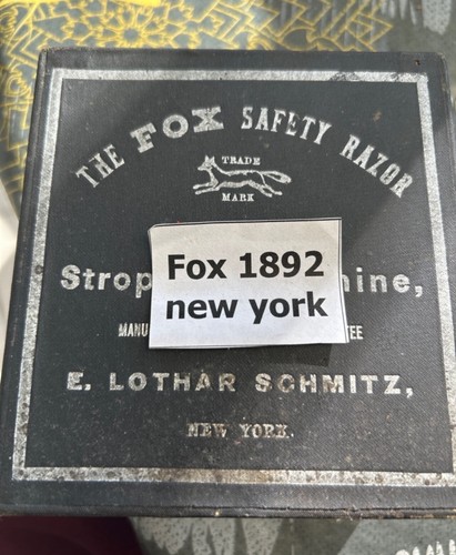 Rasoir mécanique fox rare - rasoir,