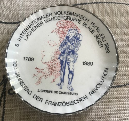 Assiette commémorative 2eme - commémorative,