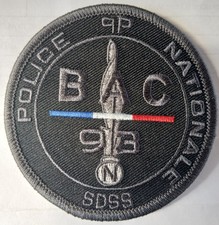 Patch écusson, Police BAC  93