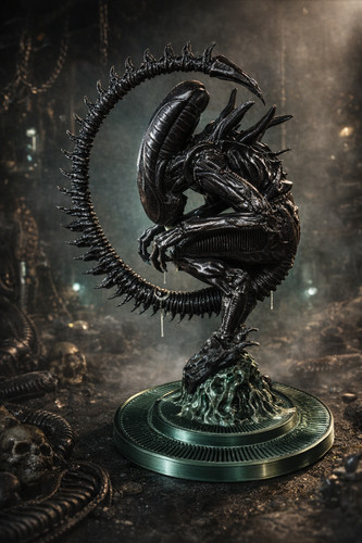 Figurine alien xénomorphe - figurine,
