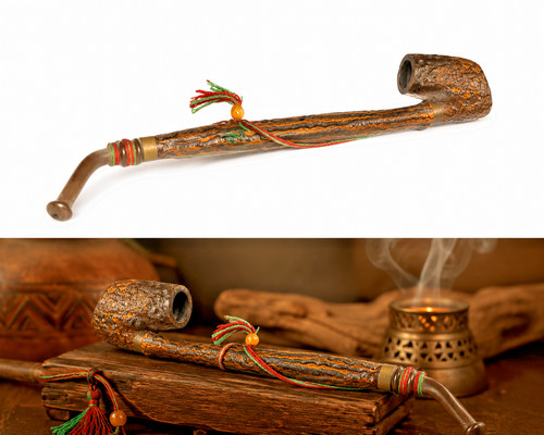 Pipe tabac ancienne bois - pipe, à