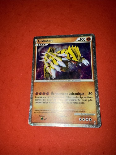 Pokemon card carte groudon sl4 - card,