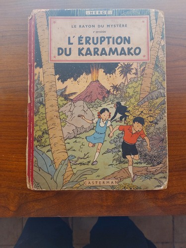 Eruption karamako eo 1952 - l'eruption,