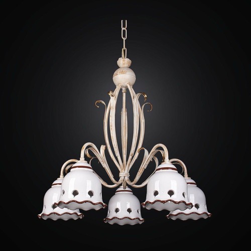 Lustre classique fer - lustre, forgé