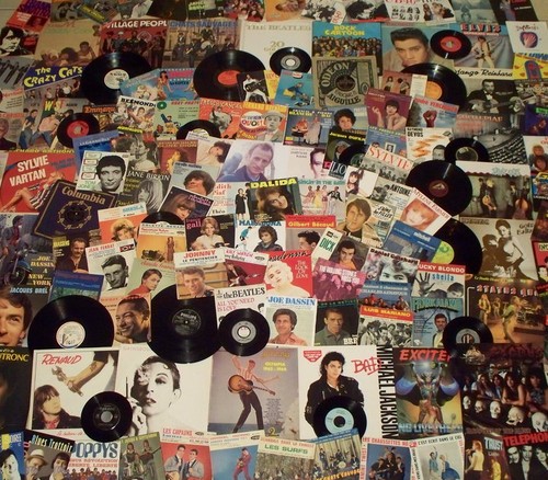Disques vinyles tours 45 - disques, 33