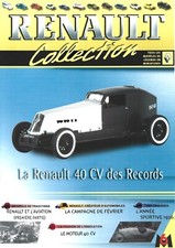 FASCICULE RENAULT / RENAULT 40 CV DES RECORDS