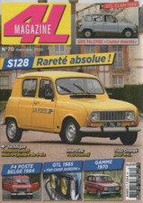 4L MAGAZINE 70 R4 F4 POSTE BELGE 1984 R4 GTL CLAN 1989 REMPLACER MAITRE CYLINDRE