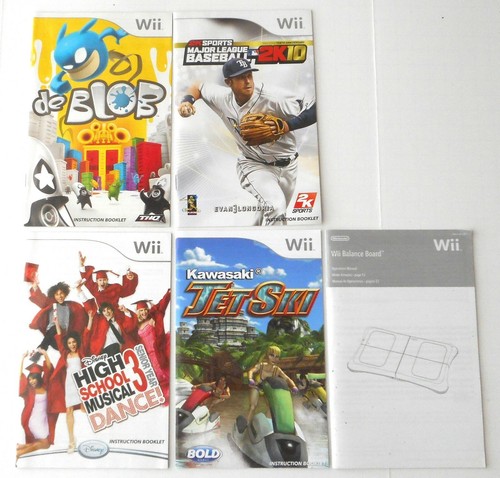 Original wii manuals - wii, authentic
