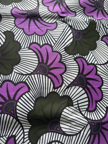 Pagne tissu wax fleurs - , de