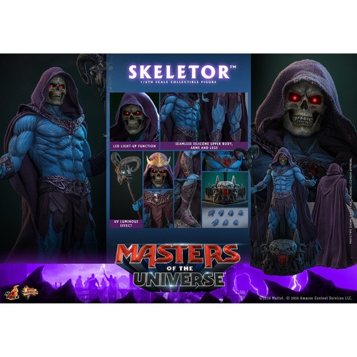 Hot toys skeletor - toys,