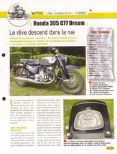 Fiche Moto : HONDA CB 77 305
