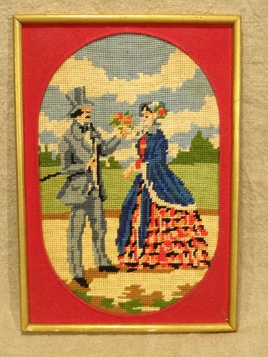 Canevas fini scène galante