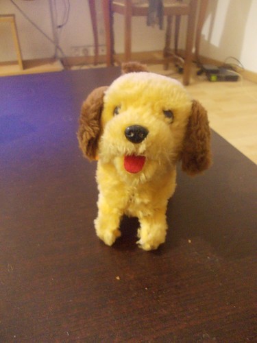 Chien mécanique clé - à,