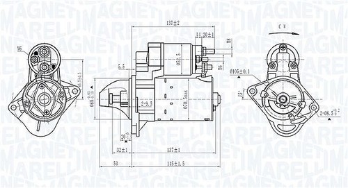Magneti marelli démarreur - magneti,