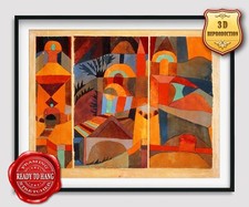 Paul Klee Temple Gardens. Gel